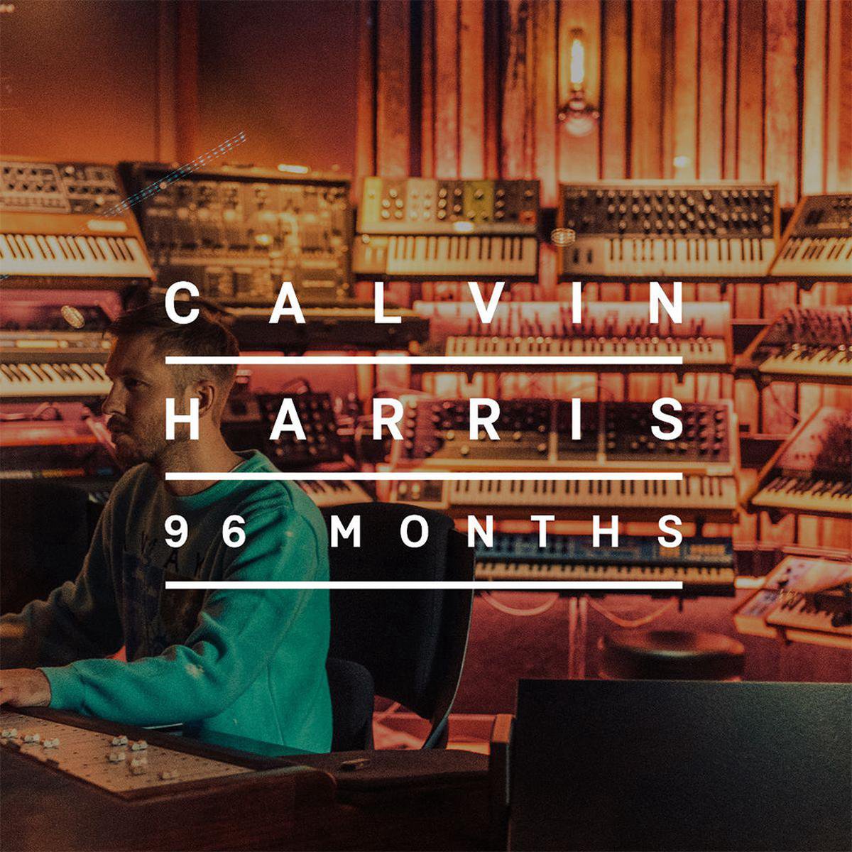 CALVIN HARRIS 8211 96 Months 8211 2LP 8211 Black Vinyl