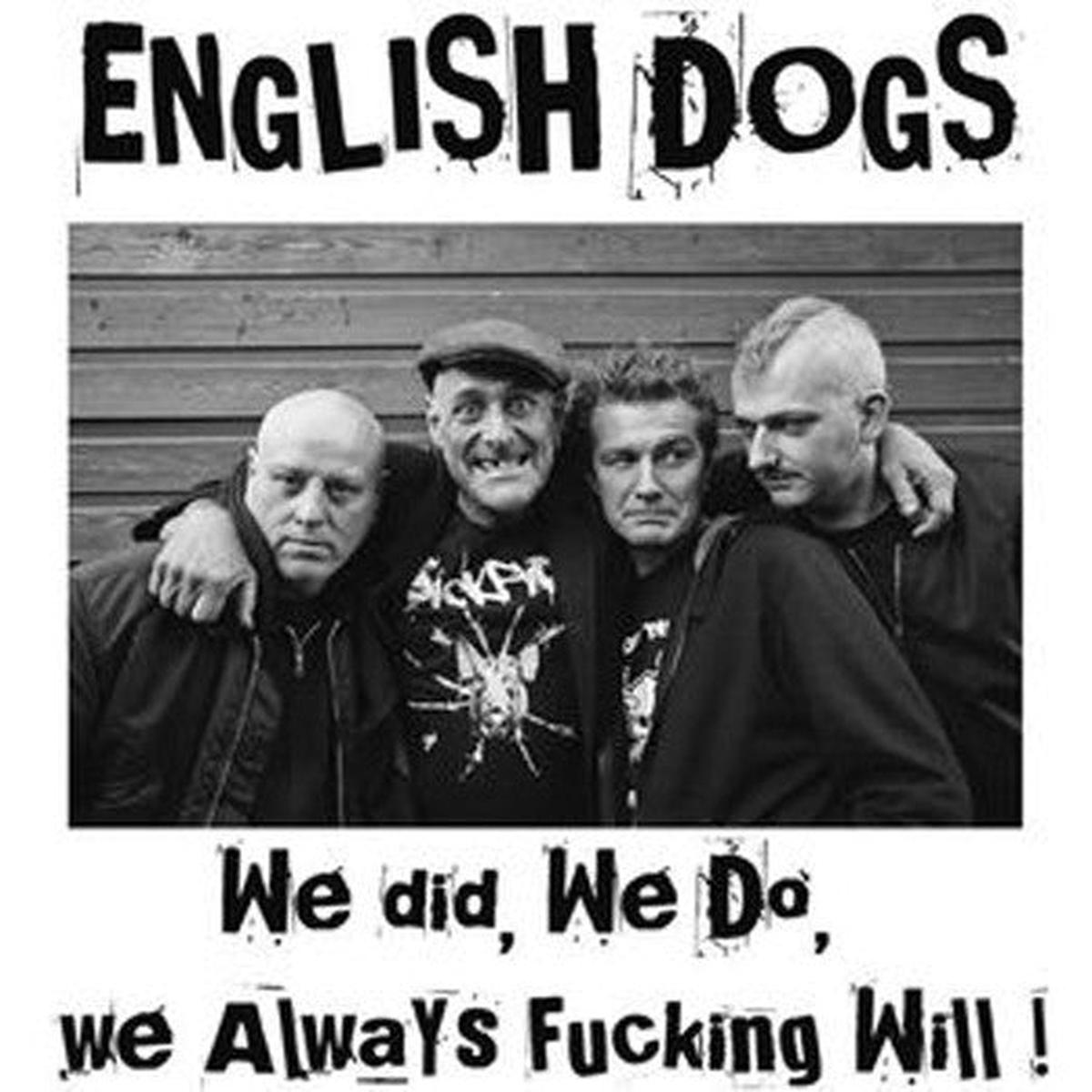 ENGLISH DOGS WE DID WE DO WE ALWAYS FUCKING WILL! LP VINYL NEW 33RPM - Default Title