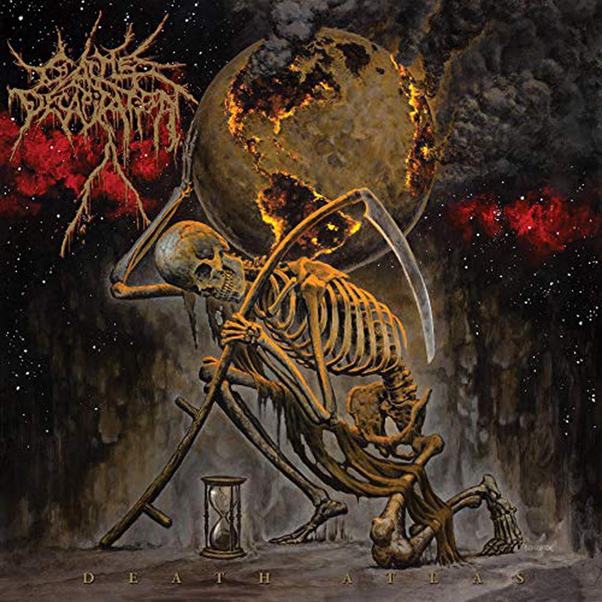 Death Atlas (2x Purple Black Marble Vinyl) | Mint (M) Mint (M) - - METAL *SEALED/COLOR*