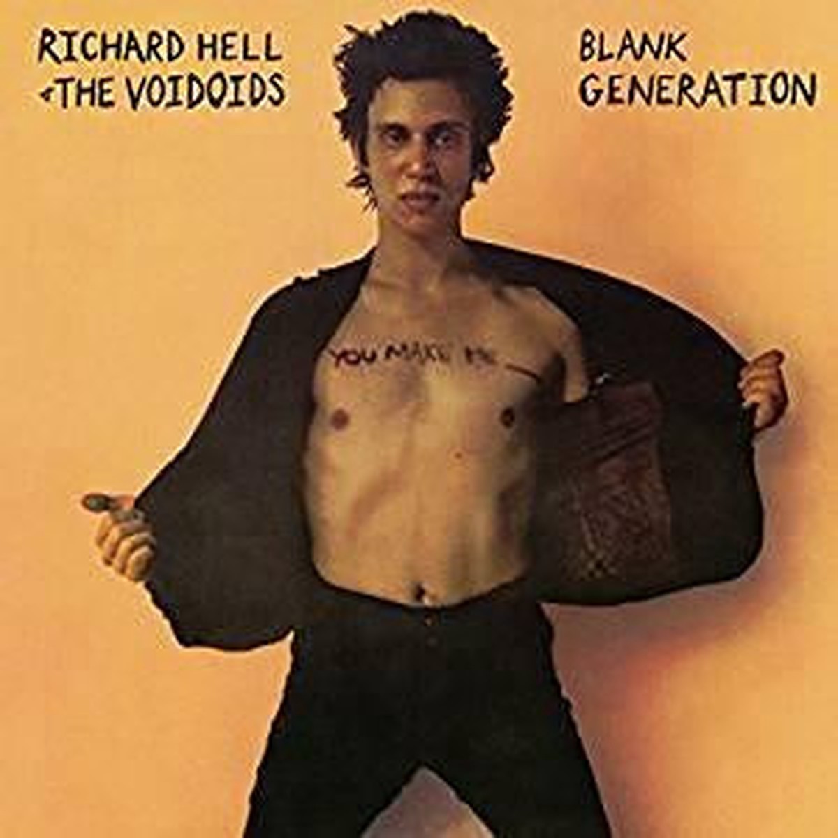 HELL RICHARD AND THE VOIDOIDS-BLANK GENERATION LTD ED ORANGE COLOURED LP *NEW*