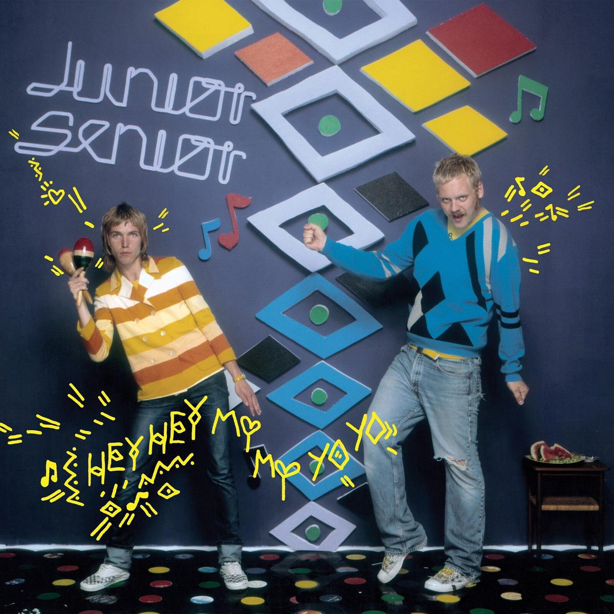 JUNIOR SENIOR 8211 Hey Hey My My Yo Yo 8211 LP 8211 Purple Vinyl JAN 23