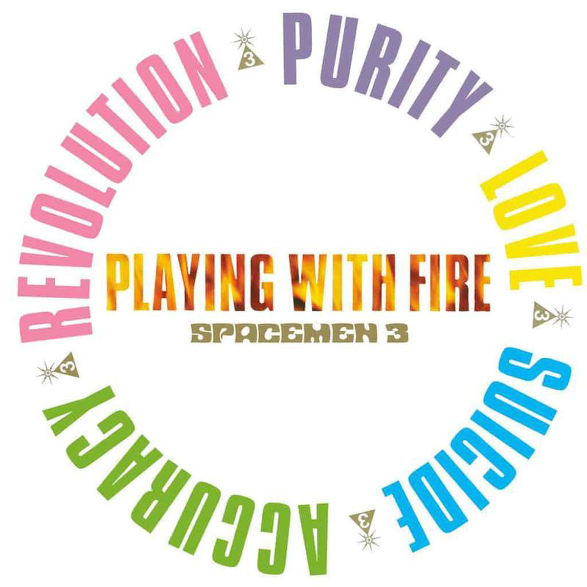 SPACEMEN 3 8211 Playing With Fire (2022 Repress) 8211 LP 8211 180g Transparent Yellow Vinyl