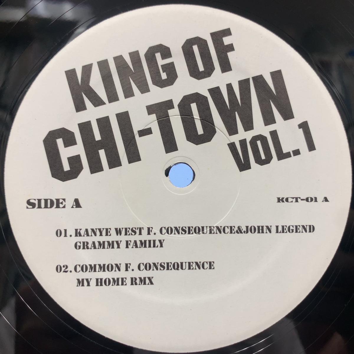 V.A. (KANYE WEST, COMMON, CONSEQUENCE, GLC) / King Of Chi-Town Vol.1 (KCT-01, 12inch)