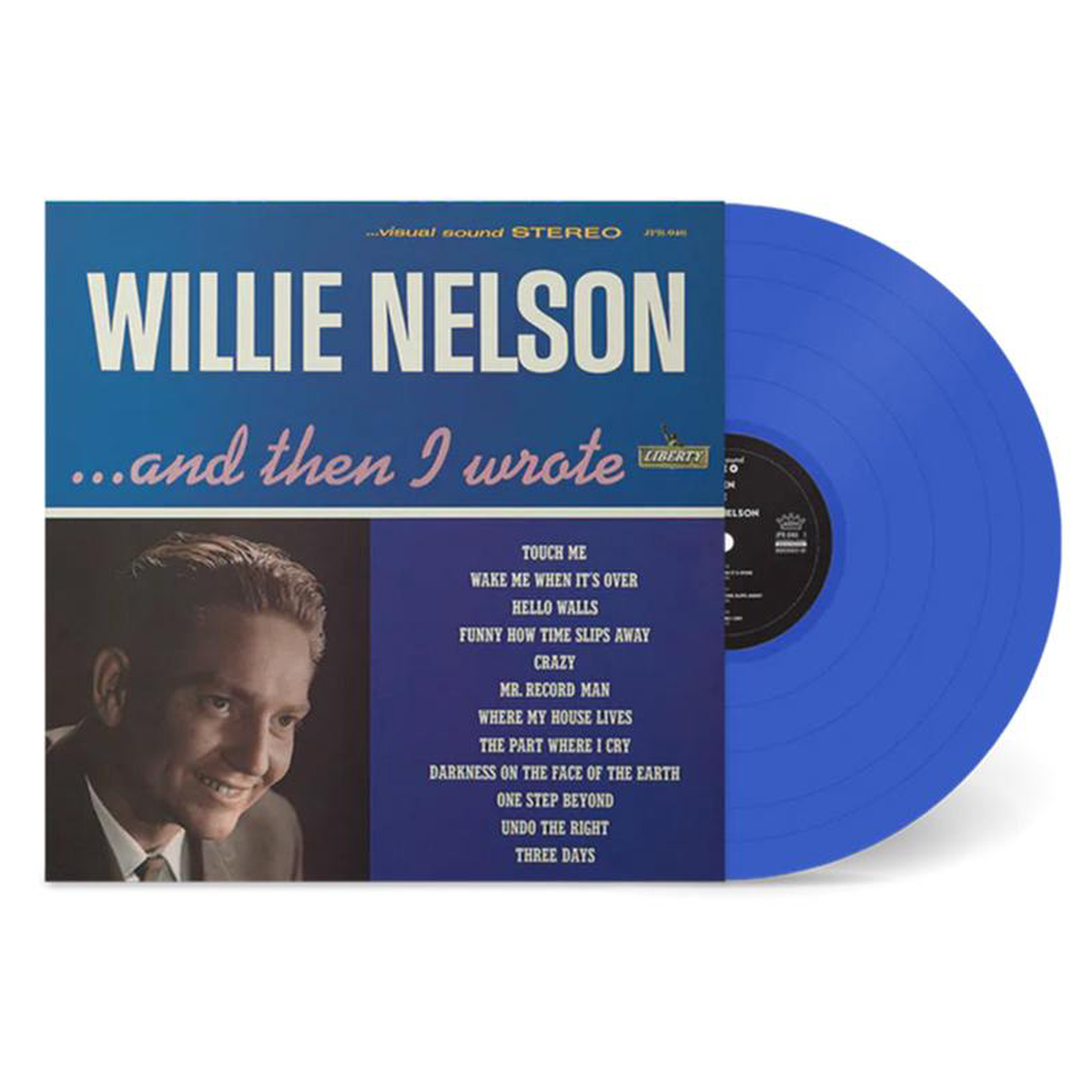 WILLIE NELSON 8211 8230And Then I Wrote (Repress) 8211 LP 8211 Blue Vinyl FEB 28