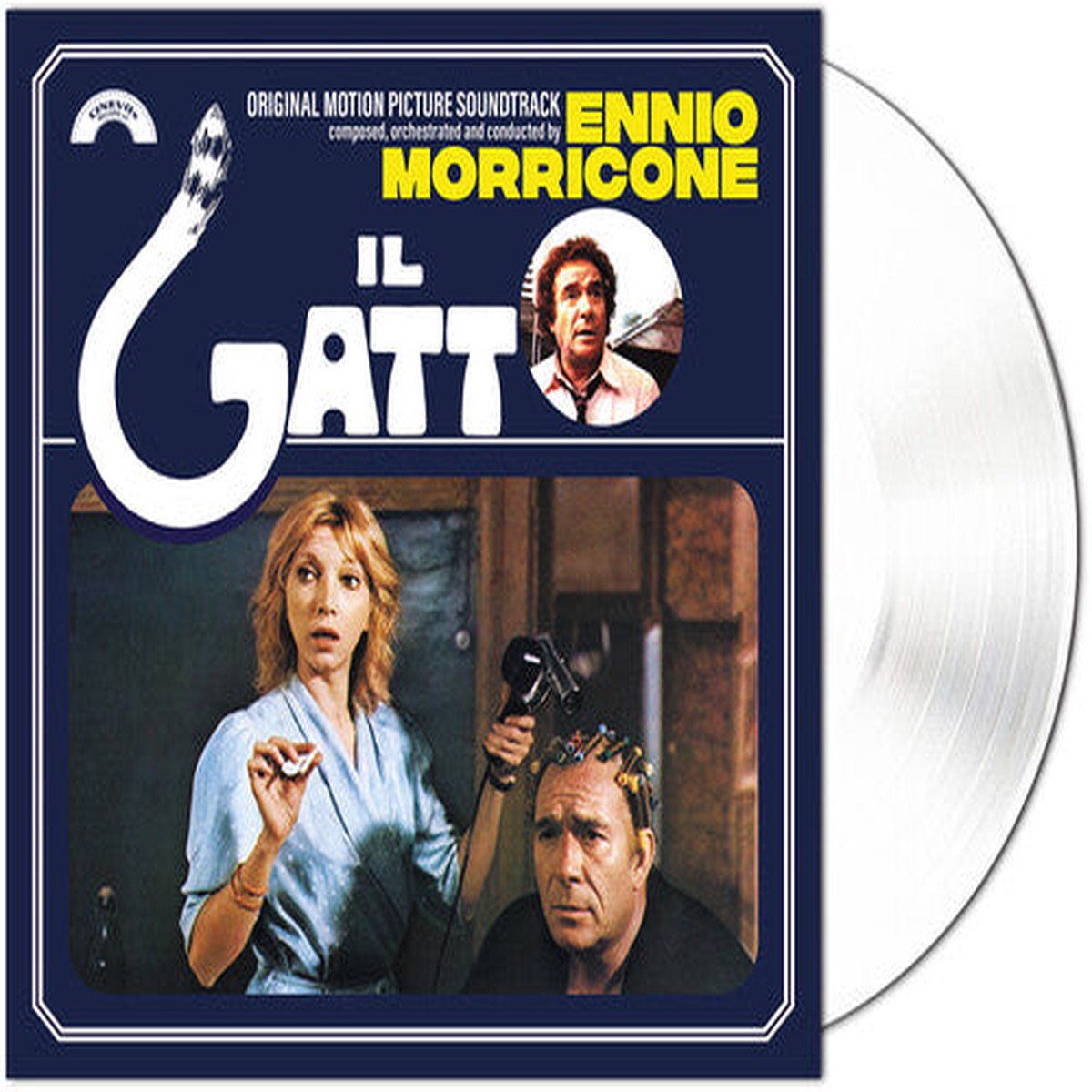 Ennio Morricone Il Gatto (Original Soundtrack) - Record Album - Vinyl LP