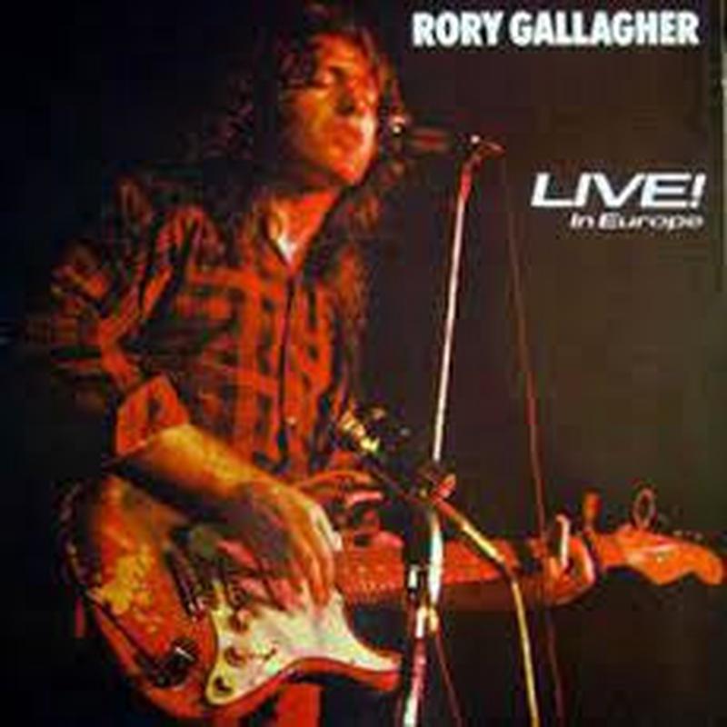 GALLAGHER RORY-LIVE! IN EUROPE LP NM COVER VG+