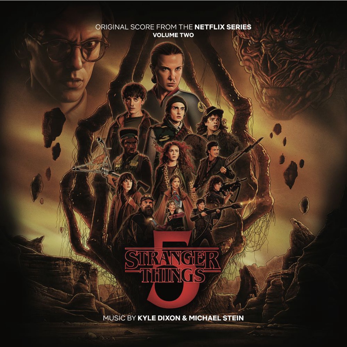 Kyle Dixon & Michael Stein Stranger Things 5 (Original Score - Volume Two) Vinyl LP Metallic Silver Colour 2026