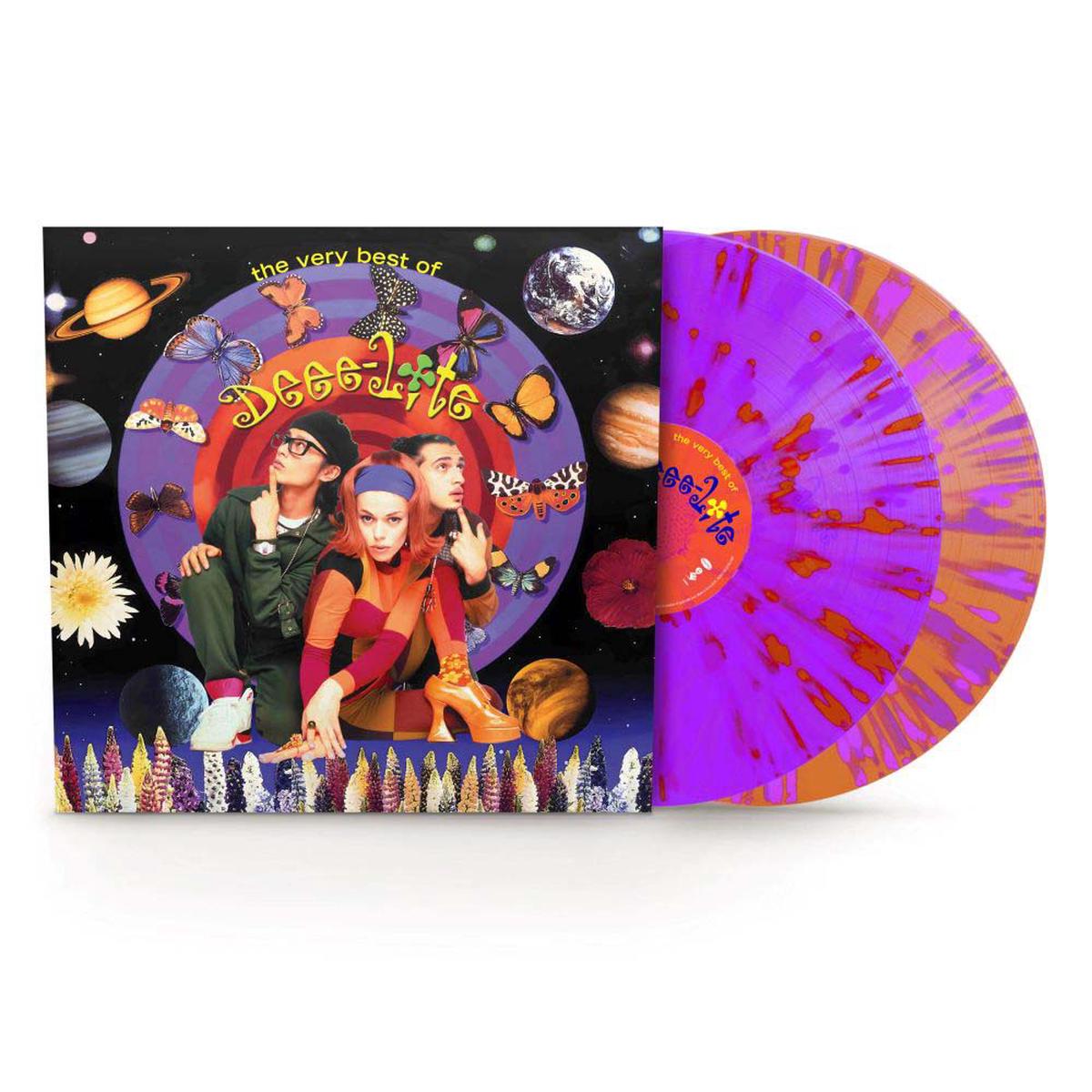 Deee-Lite The Very Best Of Deee-Lite Vinyl LP Purple & Orange Splatter Colour Vinyl LP Black Friday 2025 - Default Title