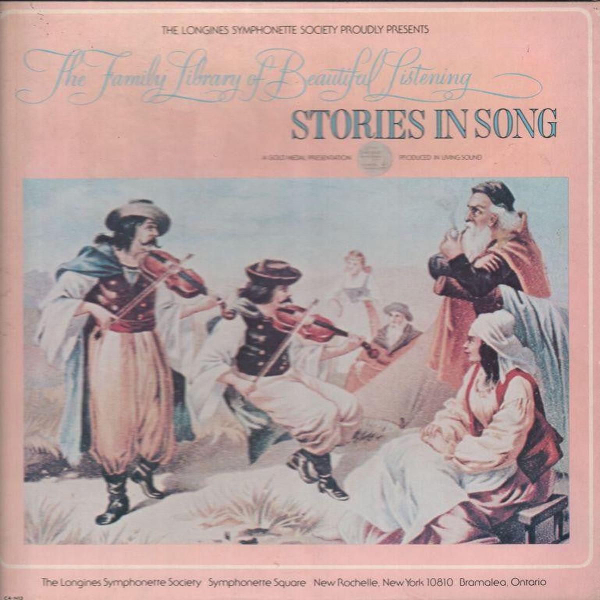 Stories In Song-Living Sound-3x12  Vinyl LP Box Set-Ex/VG+