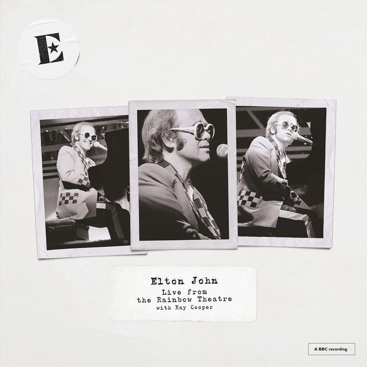 ELTON JOHN - Live From The Rainbow Theatre With Ray Cooper (Repress) - LP - Black Vinyl [JUL 25]
