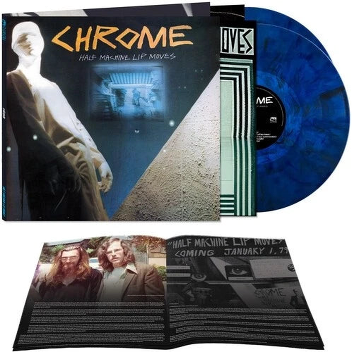 Chrome - Half Machine Lip Moves - Deluxe Vinyl New
