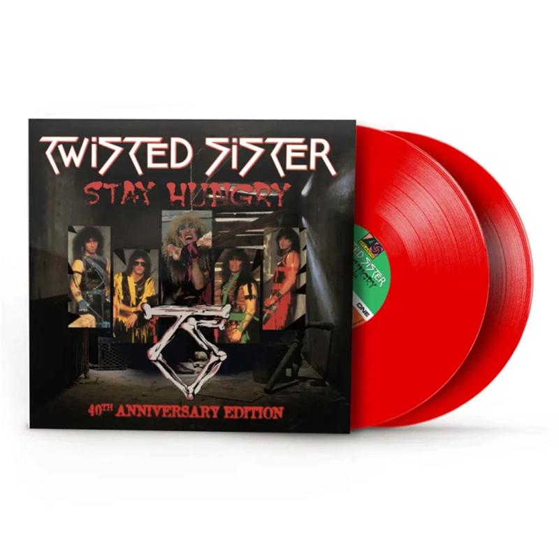TWISTED SISTER - Stay Hungry (40th Anniversary Deluxe Edition) [Rocktober 2024] - 2LP - Translucent Red Vinyl [OCT 11]