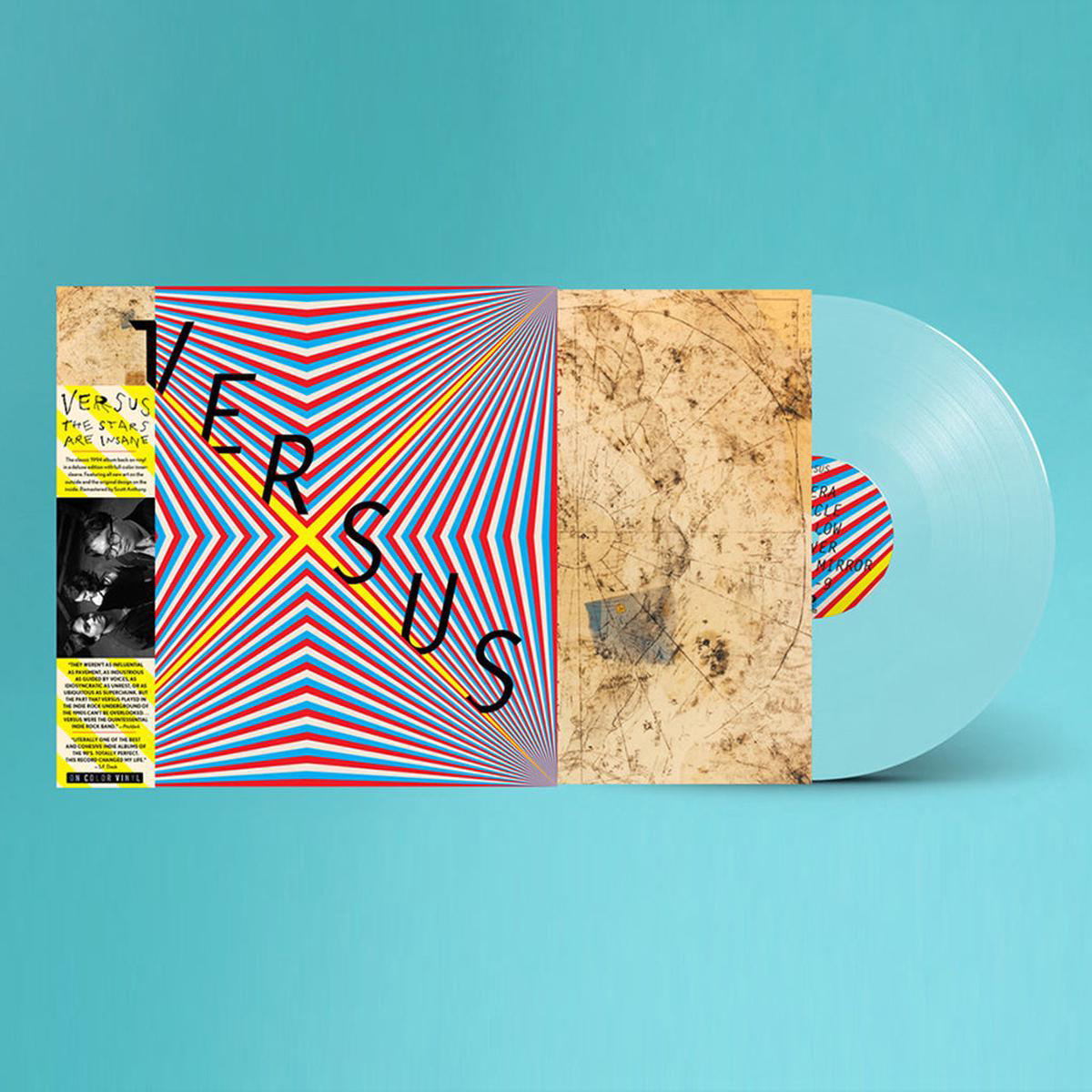 VERSUS 8211 The Stars Are Insane (Reissue) 8211 LP 8211 Clear Vinyl MAR 20
