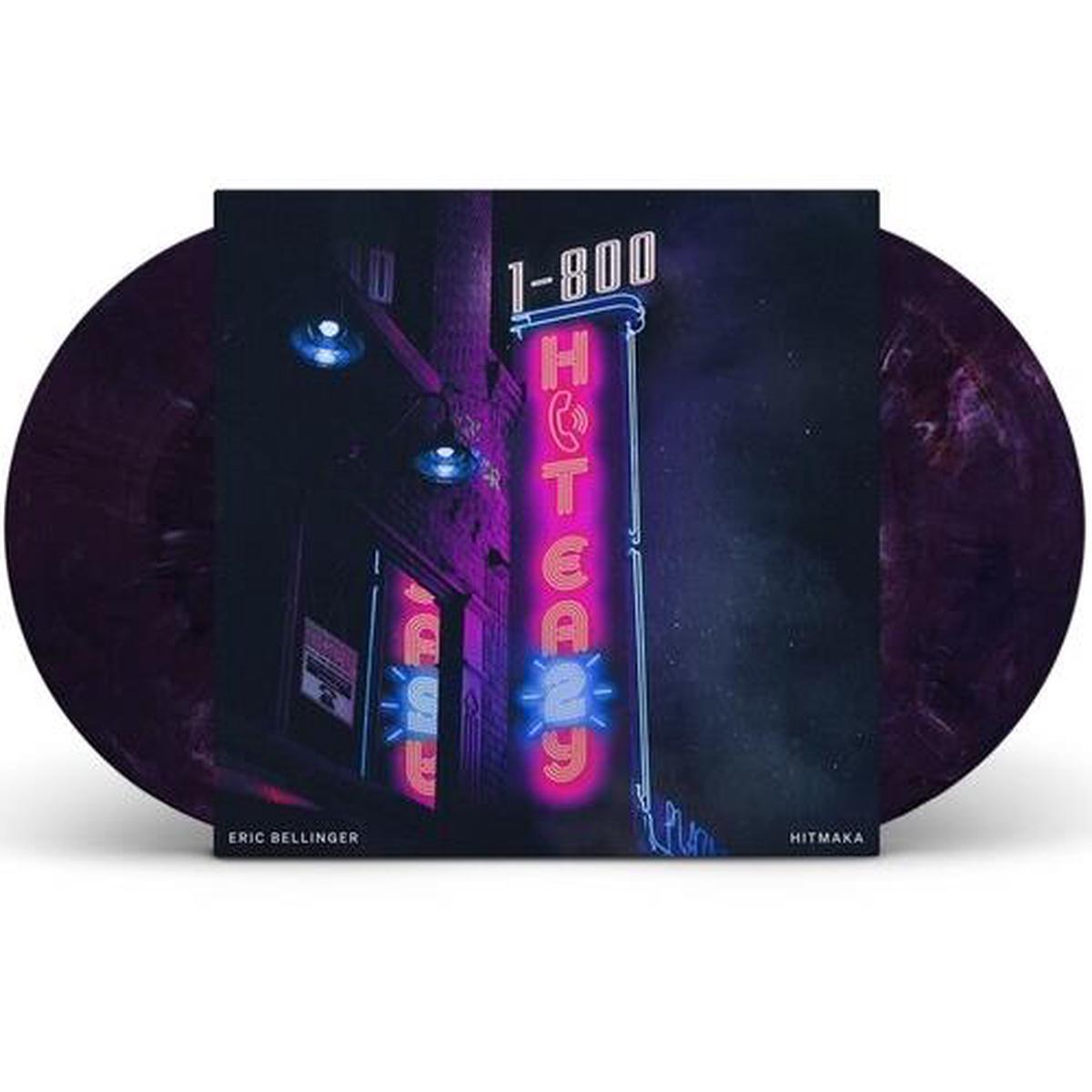 1-800-Hit-Eazy Line 1 2 - Dark Purple Marble - Vinyl LP (Purple)
