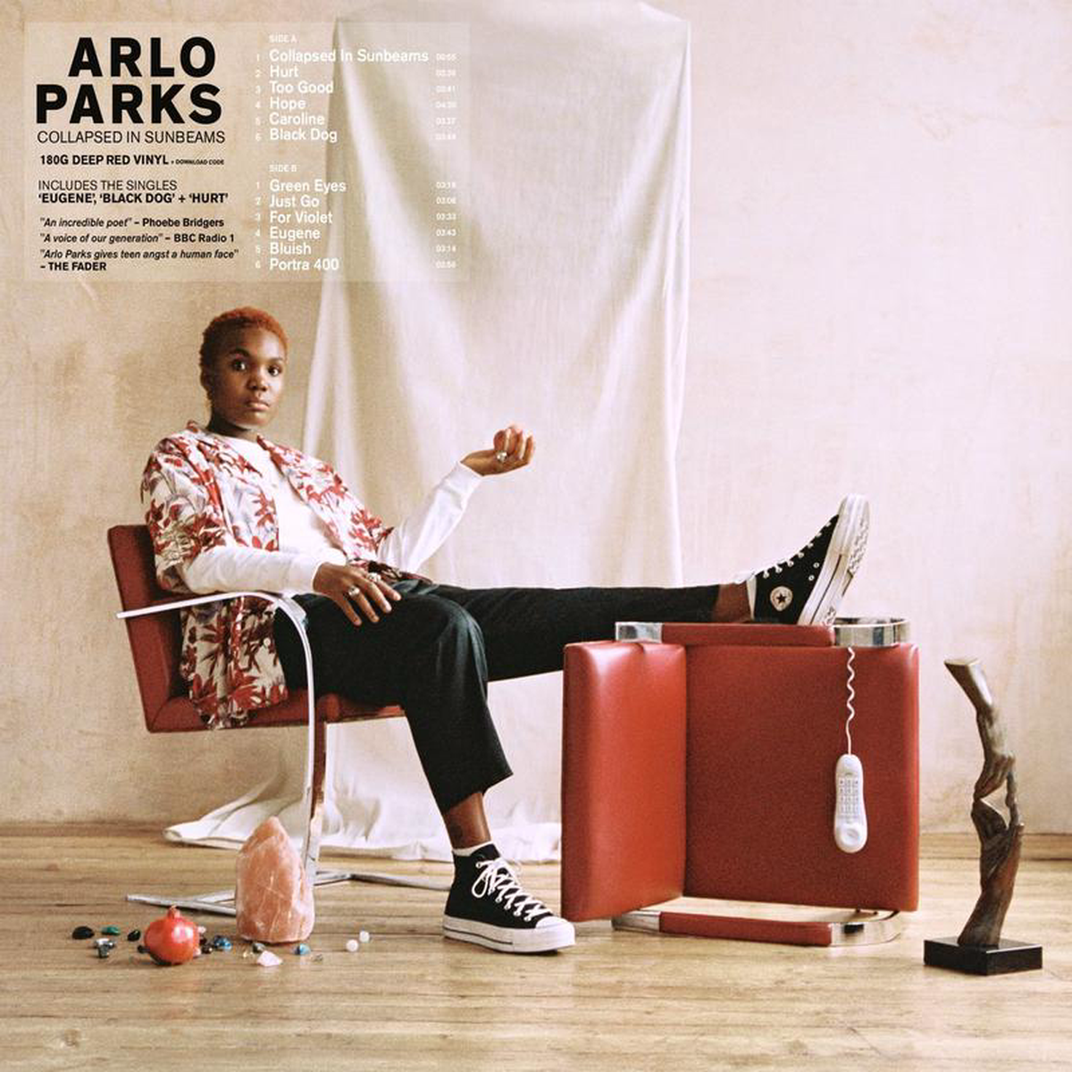 ARLO PARKS 8211 Collapsed In Sunbeams 8211 LP 8211 180g Deep Red Vinyl