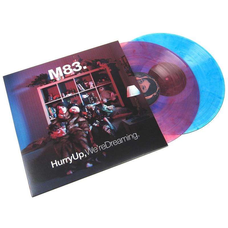 M83 - Hurry Up We're Dreaming (15th Anniversary Deluxe Edition) - 2LP - Clear Pink & Clear Blue Vinyl [DEC 19]