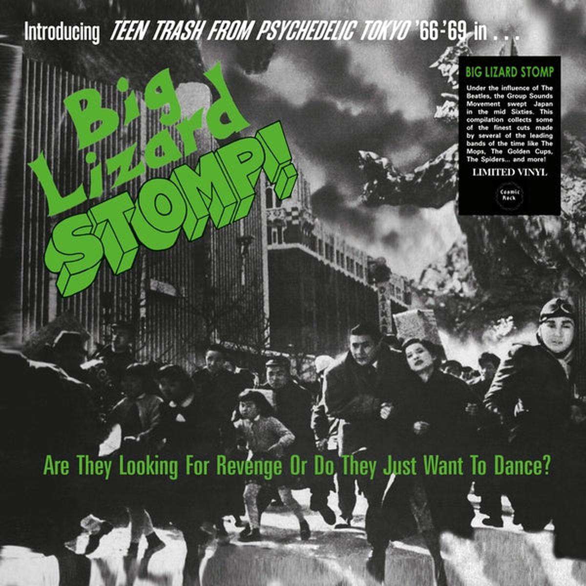 Various 8211 Big Lizard Stomp Teen Trash from Psychedelic Tokyo 821766-821769 LP