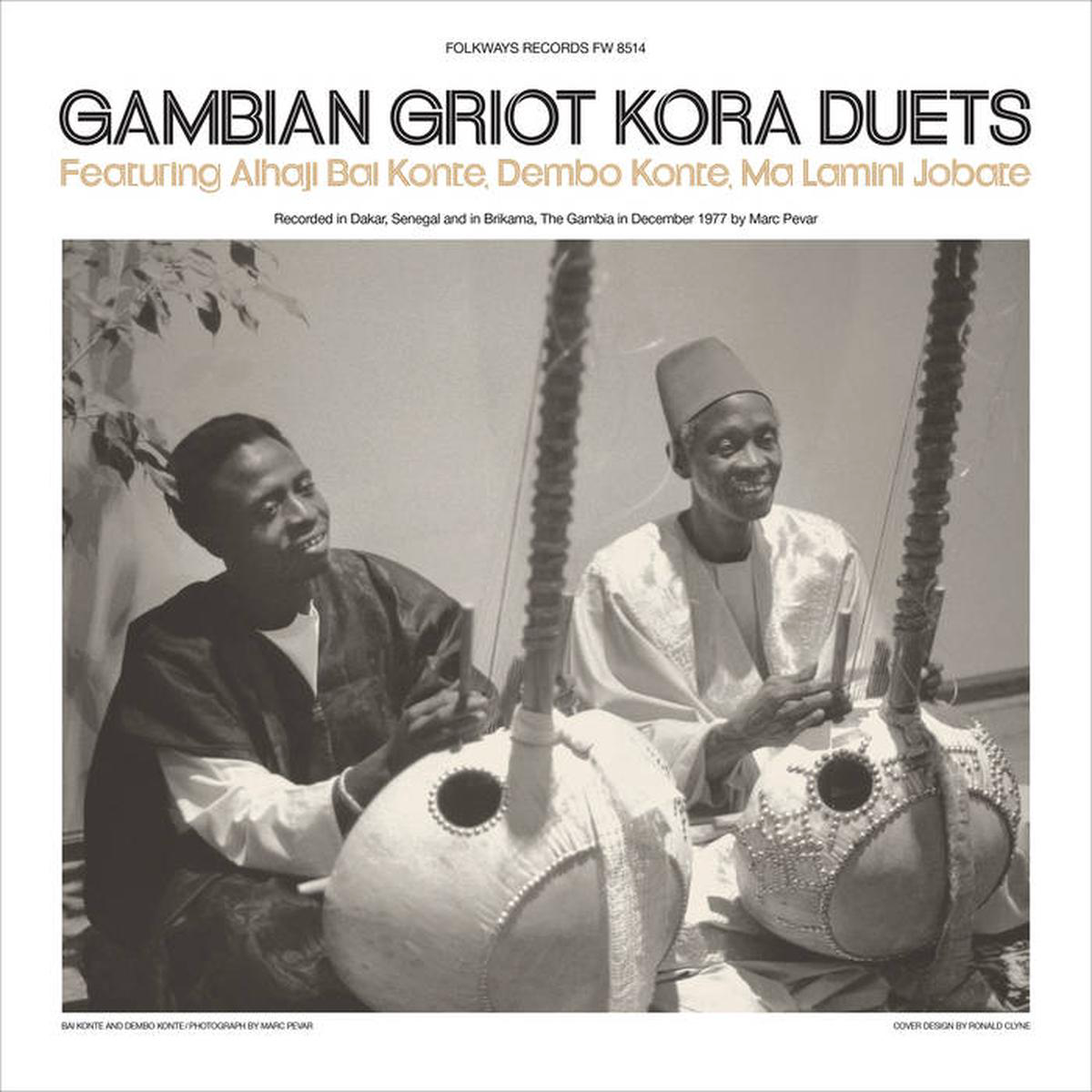 Alhaji Bai Konte Dembo Konte Ma Lamini Jobate 8211 Gambian Griot Kora Duets LP