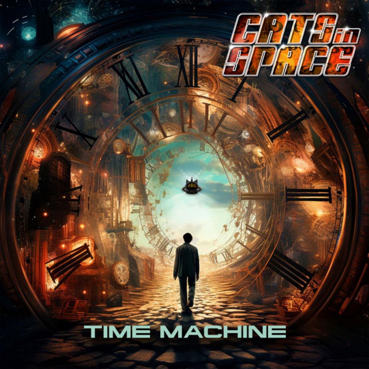 Cats In Space Time Machine Vinyl LP 2024 - Default Title
