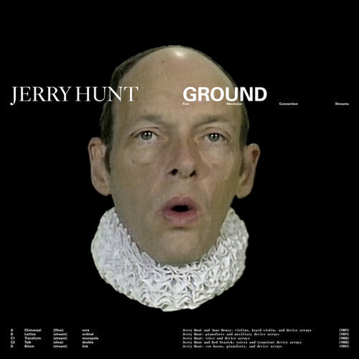 Jerry Hunt Ground: Five Mechanic Convention Streams - Double Record Album - Vinyl LP