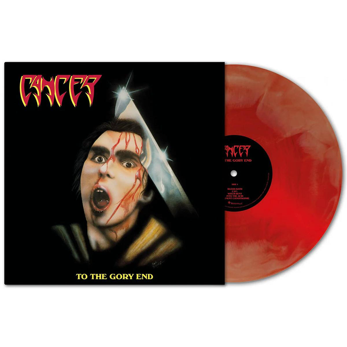 CANCER 8211 To The Gory End (35th Anniversary Edition) 8211 LP 8211 Red Galaxy Vinyl