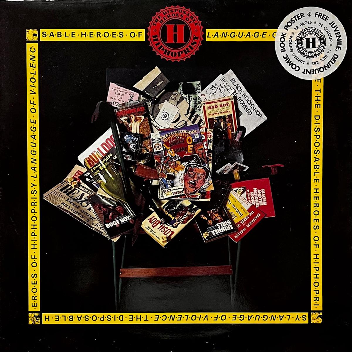 DISPOSABLE HEROES OF HIPHOPRISY / Language Of Violence (12 BRX 248, 12inch)