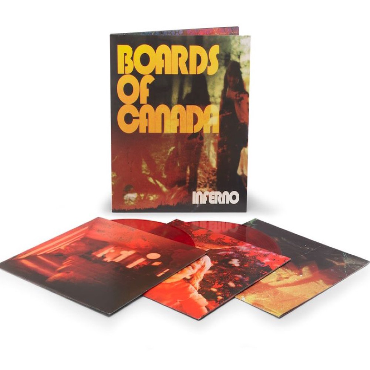 Boards Of Canada Inferno Vinyl LP Transparent Red Colour 2026