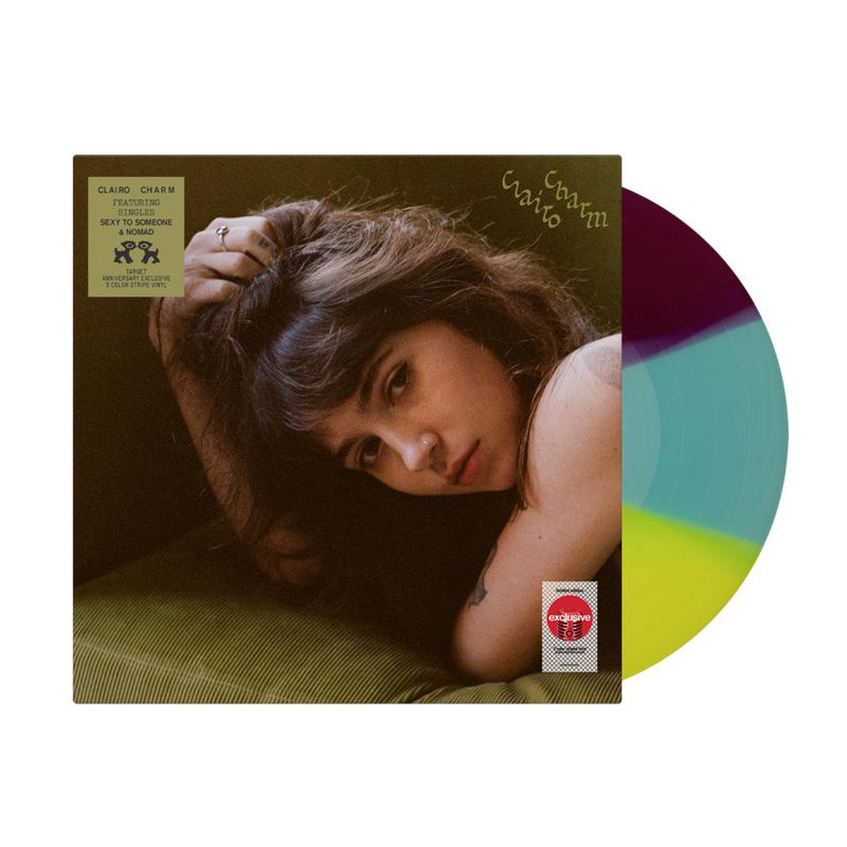 CLAIRO 8211 Charm (Exclusive Anniversary Edition) 8211 LP 8211 3 Colour Stripe Vinyl (YellowLight BluePurple)