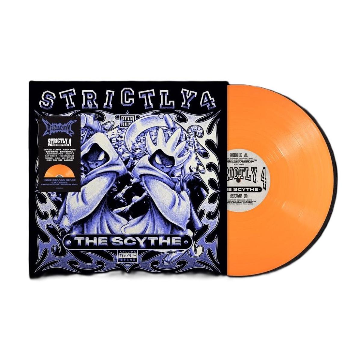 Denzel Curry Strictly 4 The Scythe Vinyl LP Indies Opaque Tangerine Colour 2026