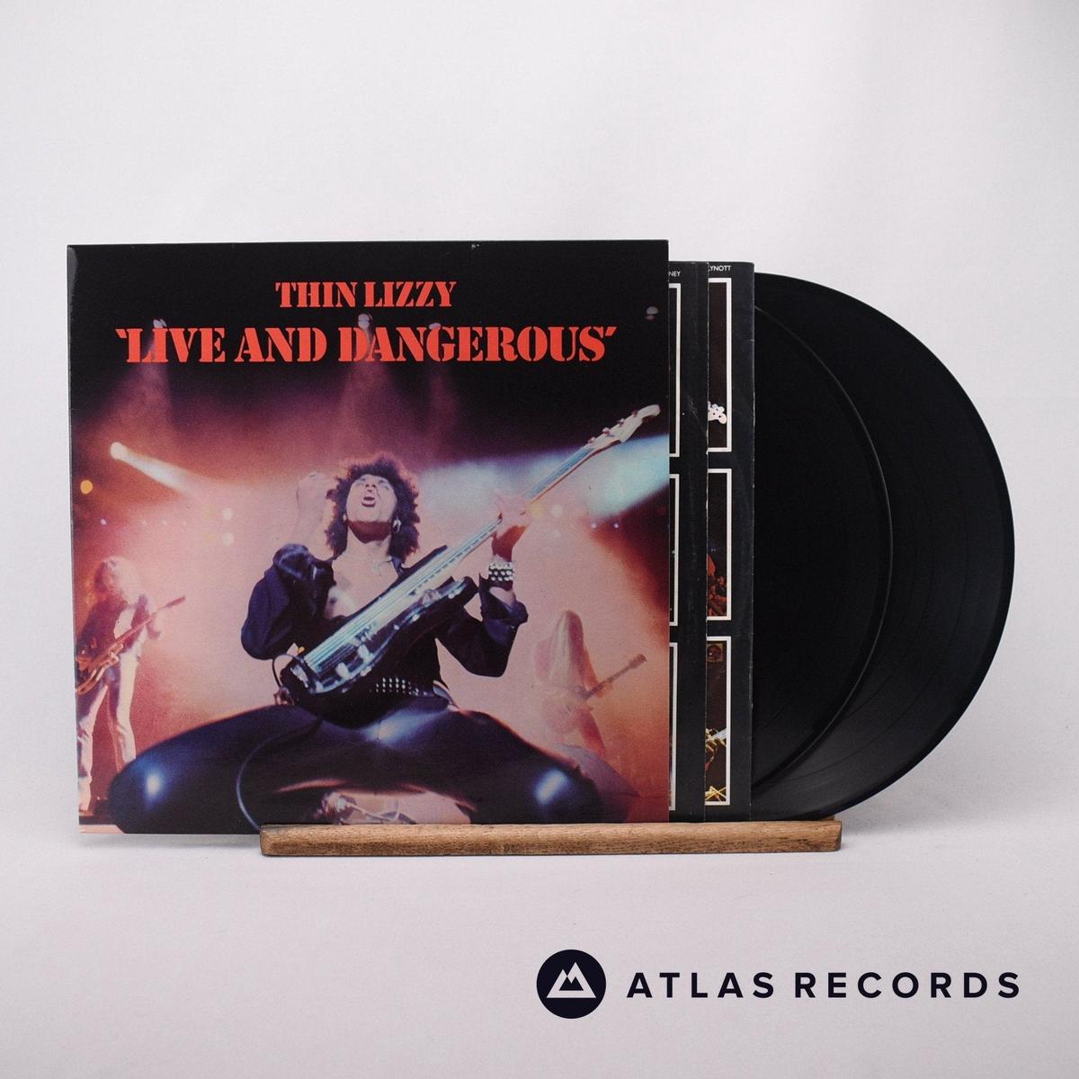 Thin Lizzy - Live And Dangerous - Gatefold 1Y 2Y 2 x LP Vinyl Record - EX/VG+