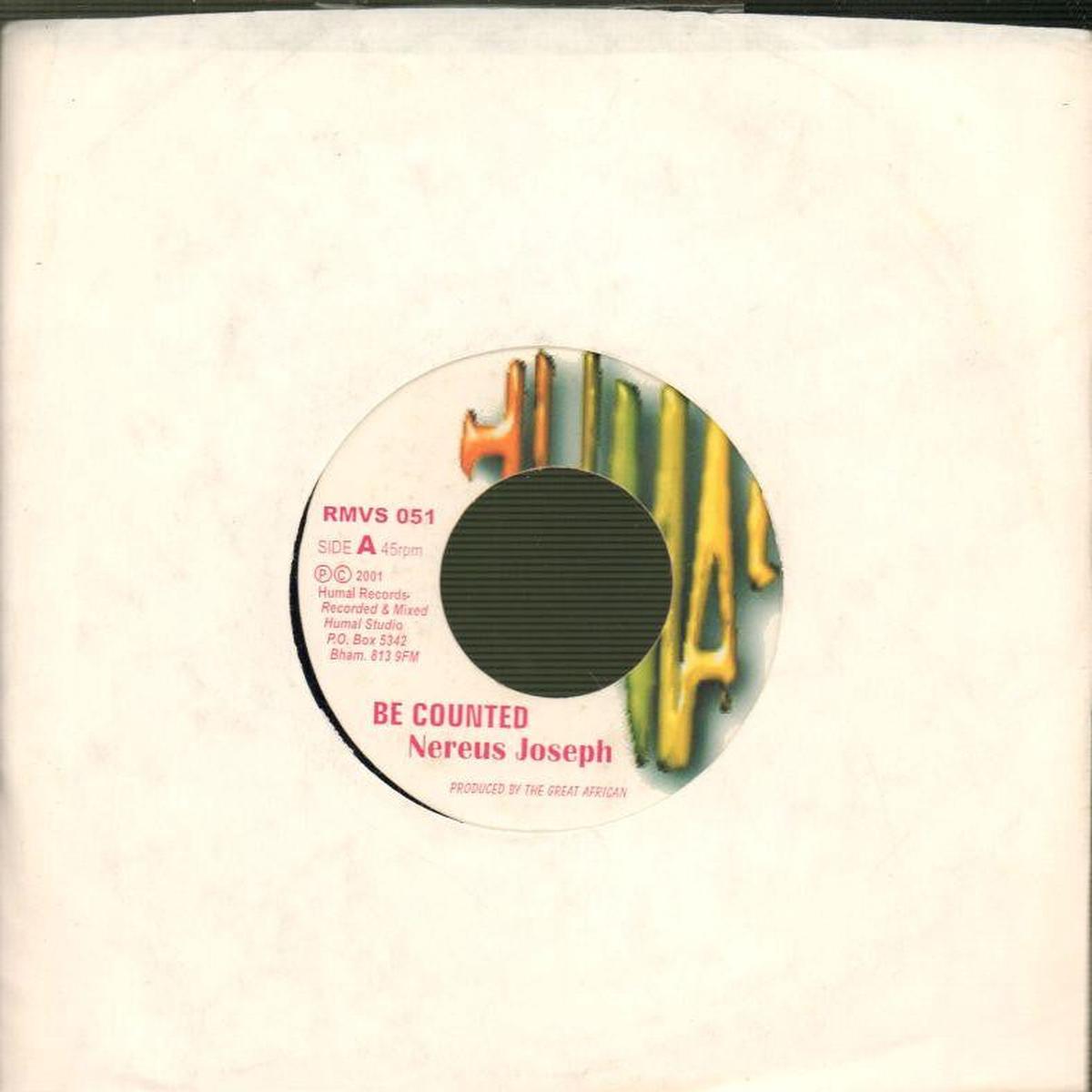 Be Counted-Humal Records-7  Vinyl-VG