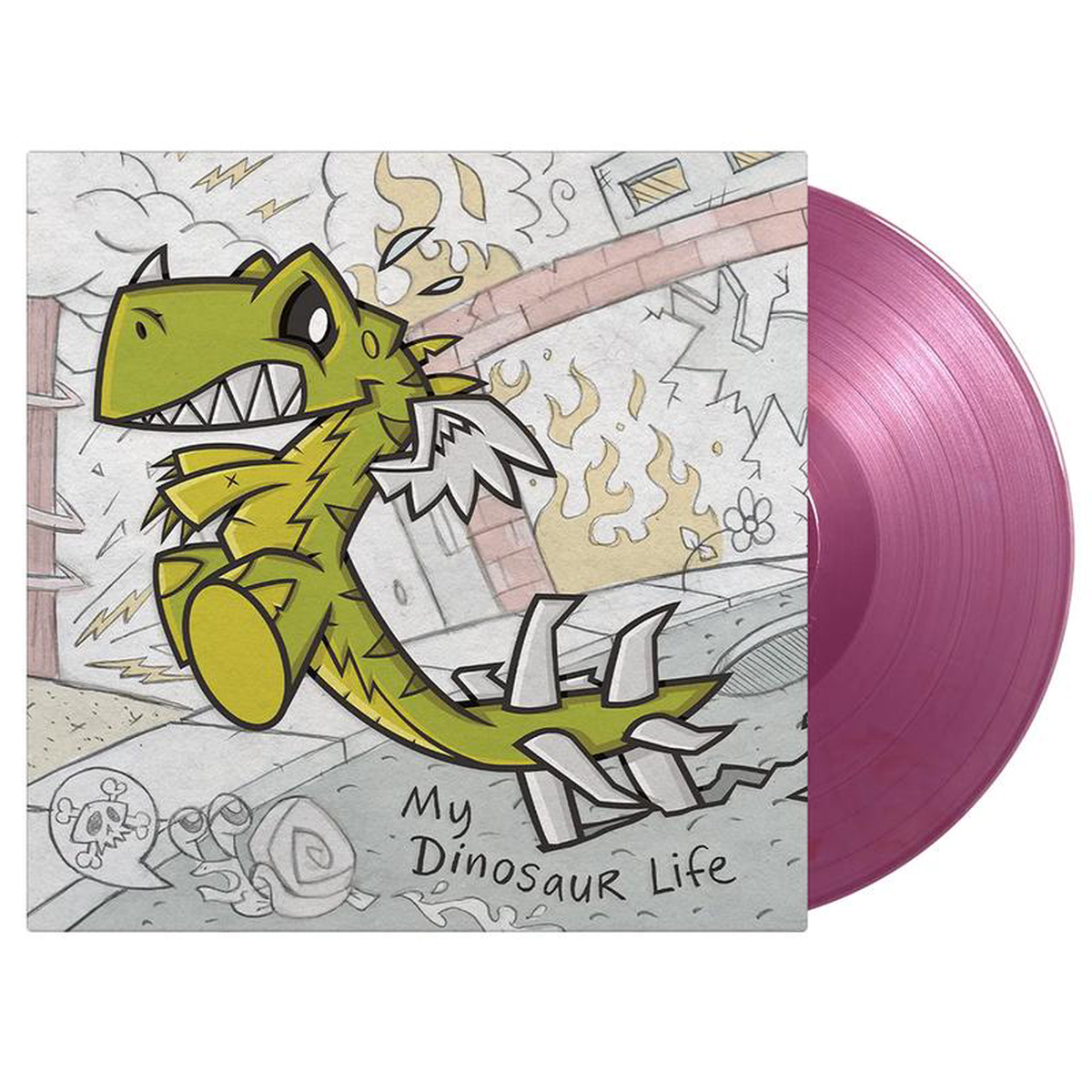 MOTION CITY SOUNDTRACK 8211 My Dinosaur Life (Reissue) 8211 LP 8211 180g Purple 038 Red Marbled Vinyl