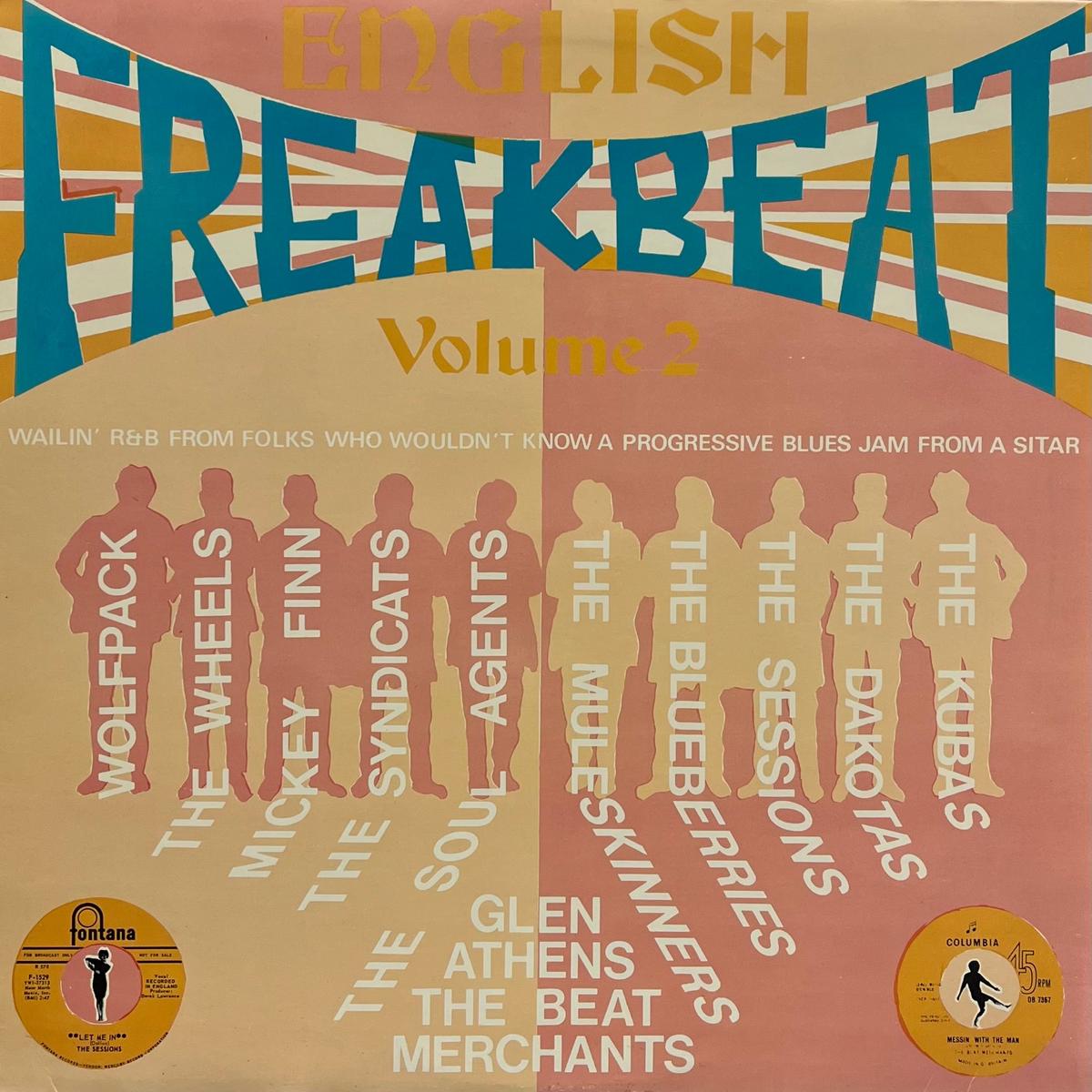 V.A. (Beat Merchants, Mickey Finn) / English Freakbeat Volume 2 (AIP 10047, LP)