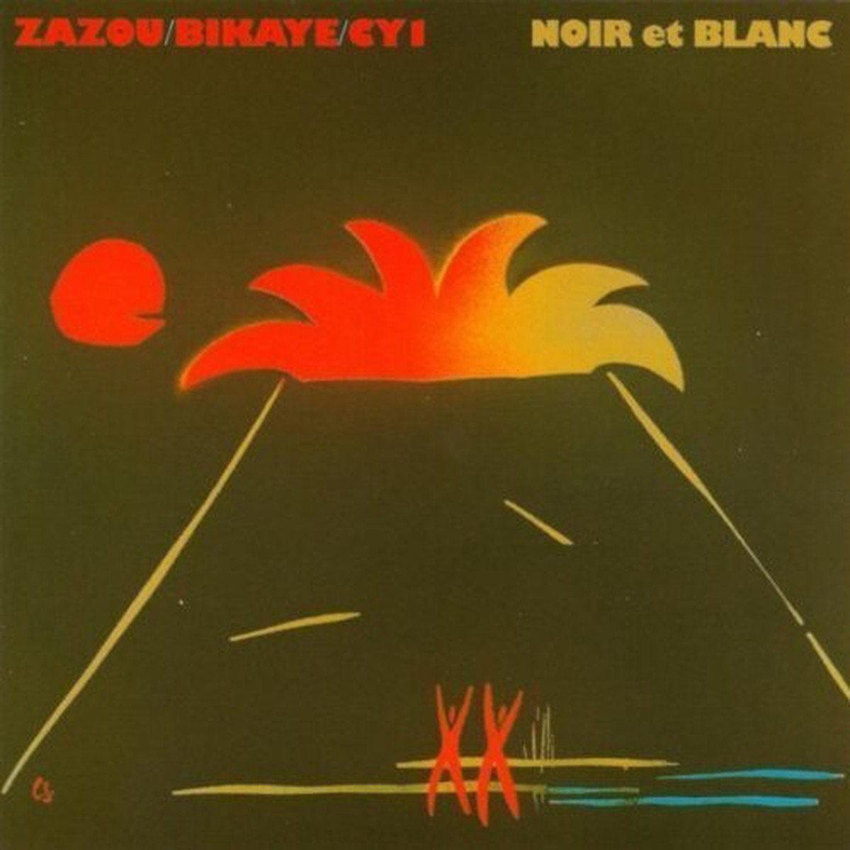 Zazou Noir Et Blanc - Record Album - Vinyl LP