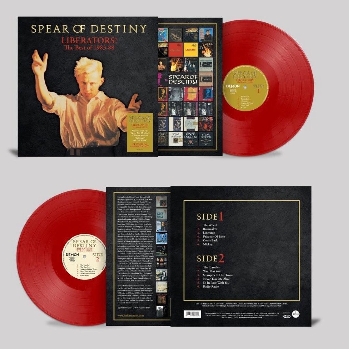 Liberators! The Best Of 1983-1988: Limited Edition Red Vinyl LP