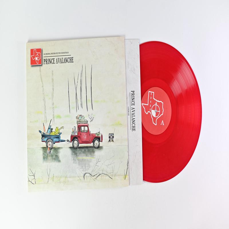 Explosions In The Sky - Prince Avalanche: An Original Motion Picture Soundtrack on Temporary Residence Limited - Red Vinyl