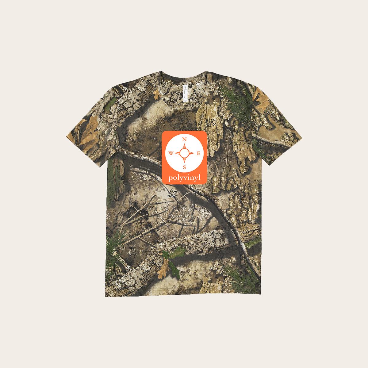 Polyvinyl - Compass Logo T-Shirt (Realtree Camo)
