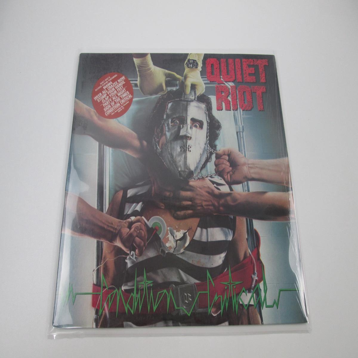 Quiet Riot Condition Critical OZ 39516 Shrink LP Vinyl