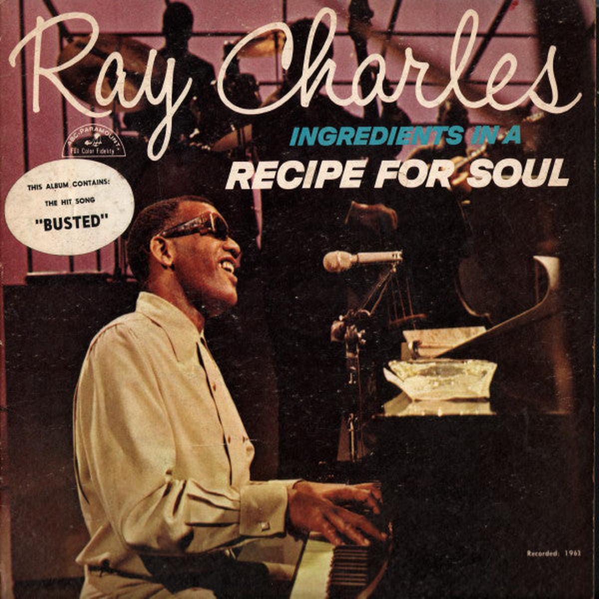 Ray Charles - Ingredients In A Recipe For Soul (LP, Album, Mono) (VG)