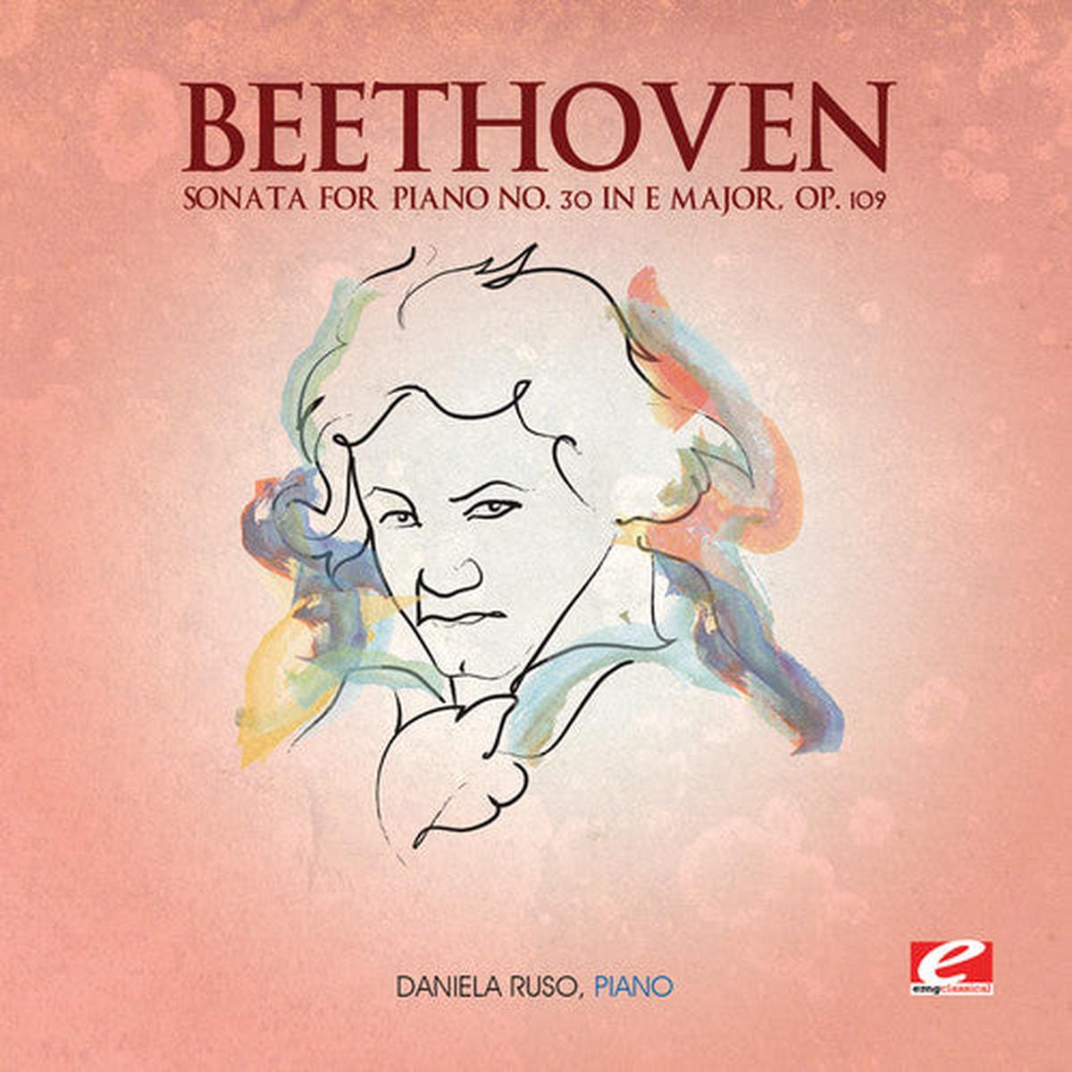 Beethoven- Sonata for Piano 30 in E Major (CD)