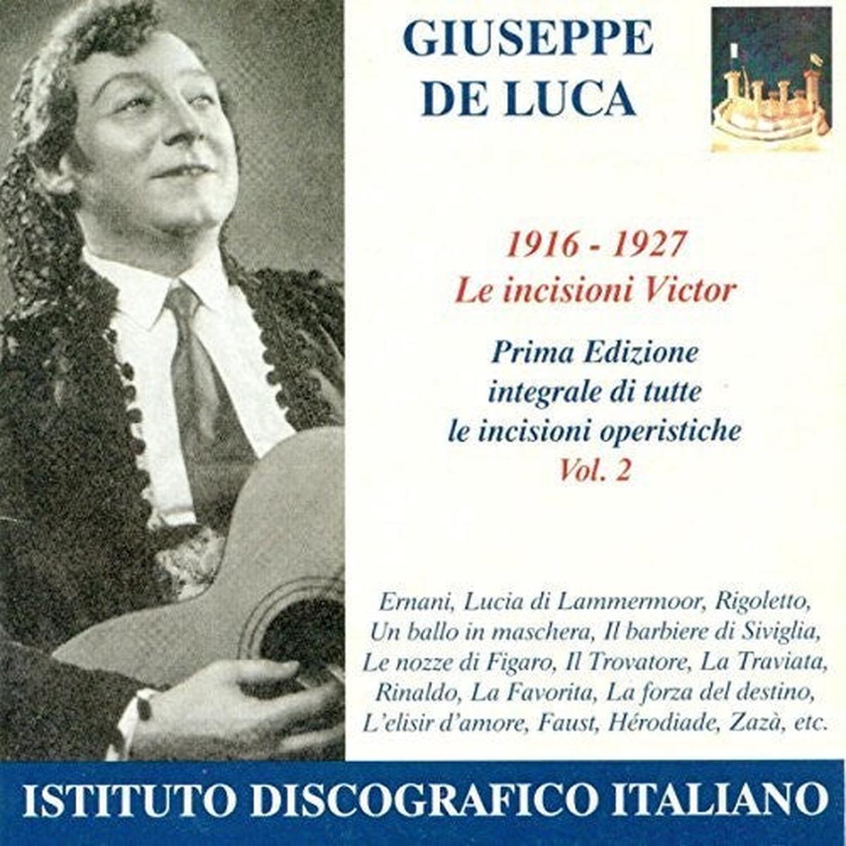 Bellini / Bada / Bori / Caruso- Opera Arias (CD)