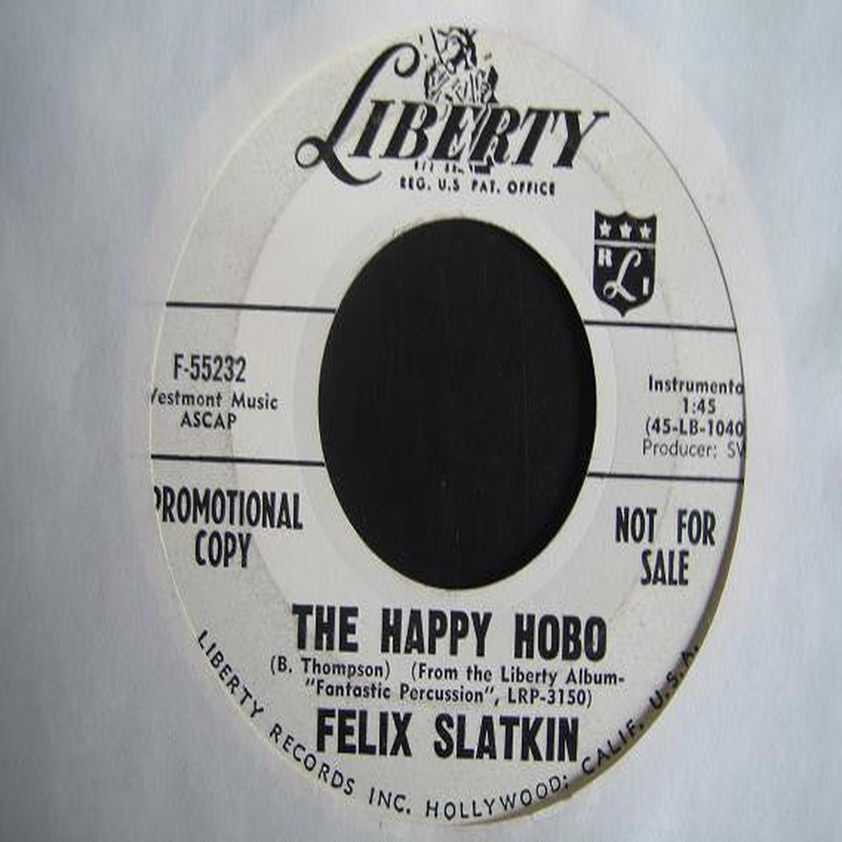 Felix Slatkin - The Happy Hobo / Turkish Bath (7", Promo) (VG+)