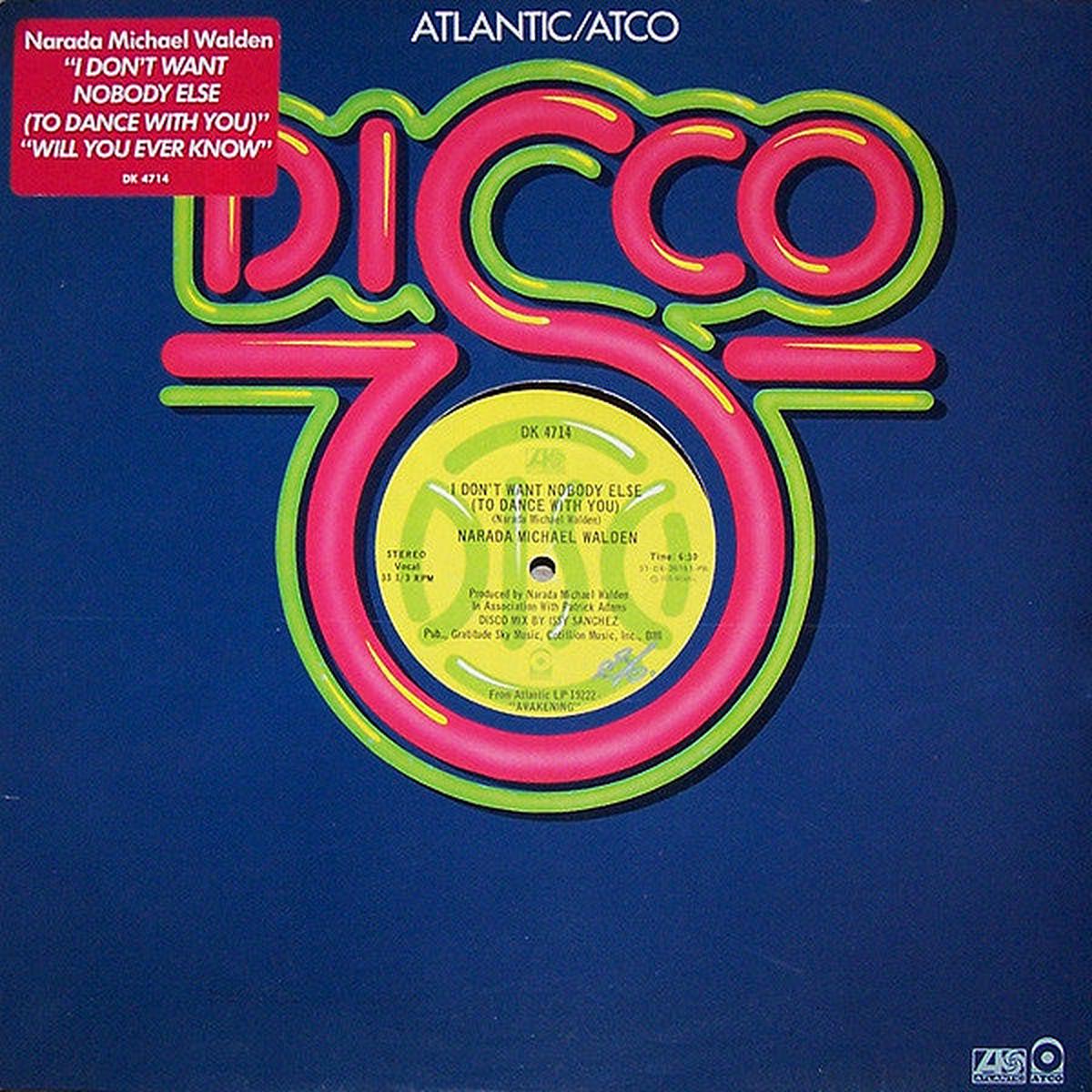 Narada Michael Walden - I Don't Want Nobody Else (To Dance With You) / Will You Ever Know (12") (VG)