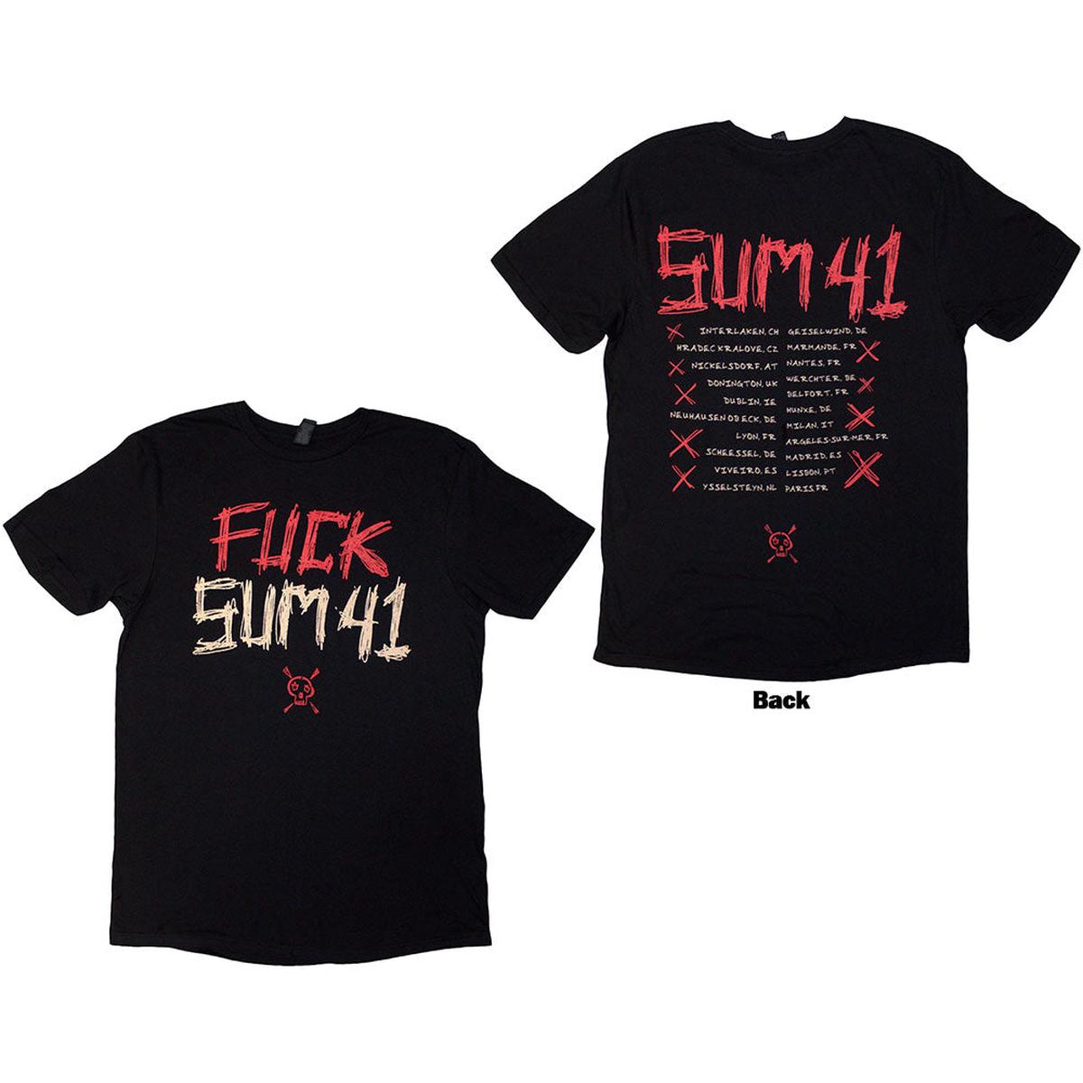 Sum 41 Tour '24 Fuck Sum 41 - Black | M
