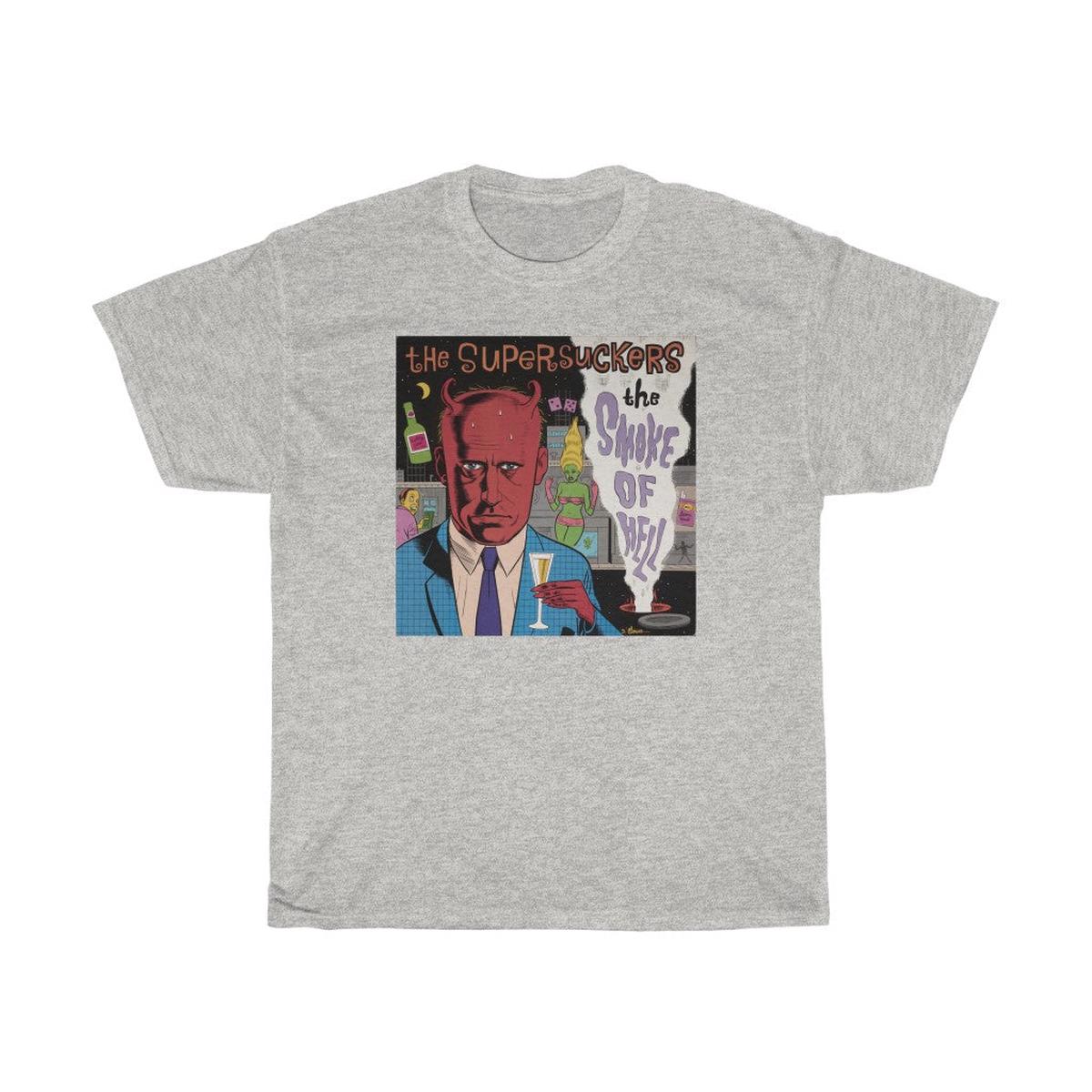 THE SMOKE OF HELL T-SHIRT - Ash | S