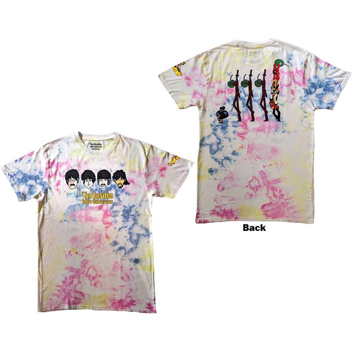 The Beatles Yellow Submarine Heads & Apple Bonkers - White | XL