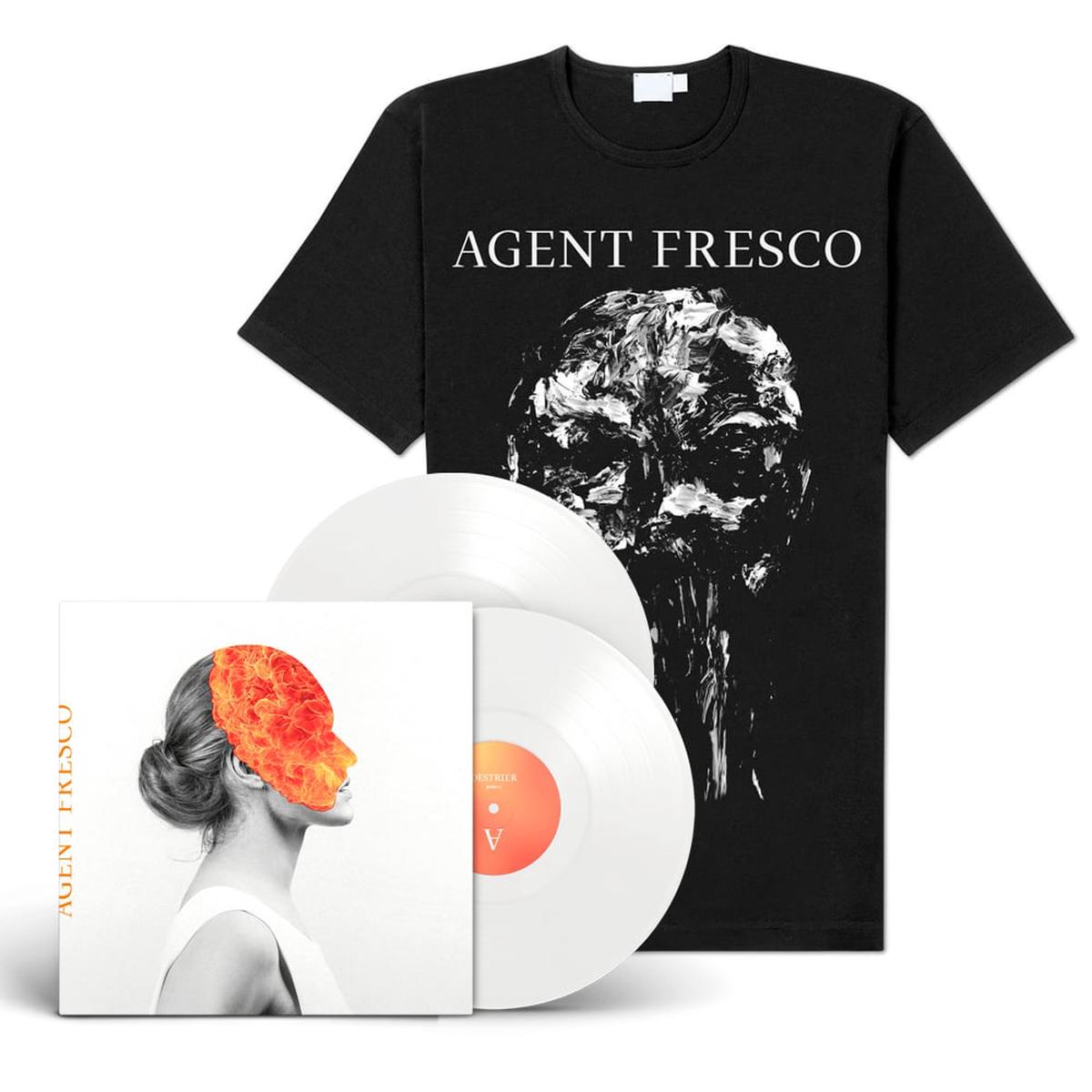 Agent Fresco "Destrier" LP-Bundle "Dark Water" - Shirt "Dark Water" S