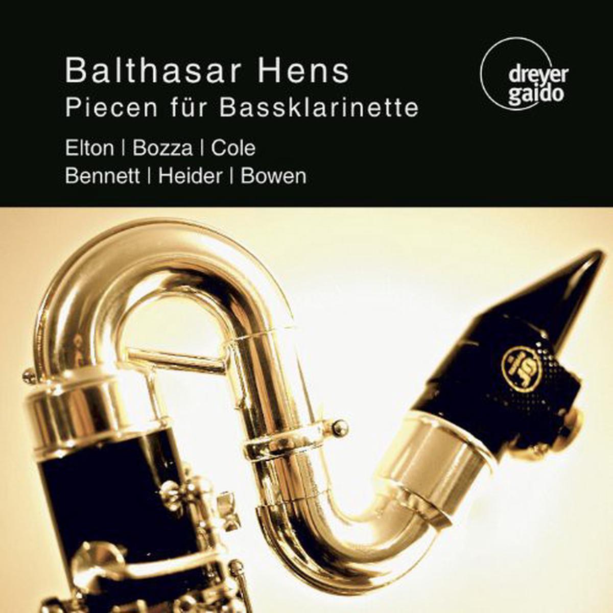 Balthasar Hens- Piecen Fur Bassklarinette (CD)