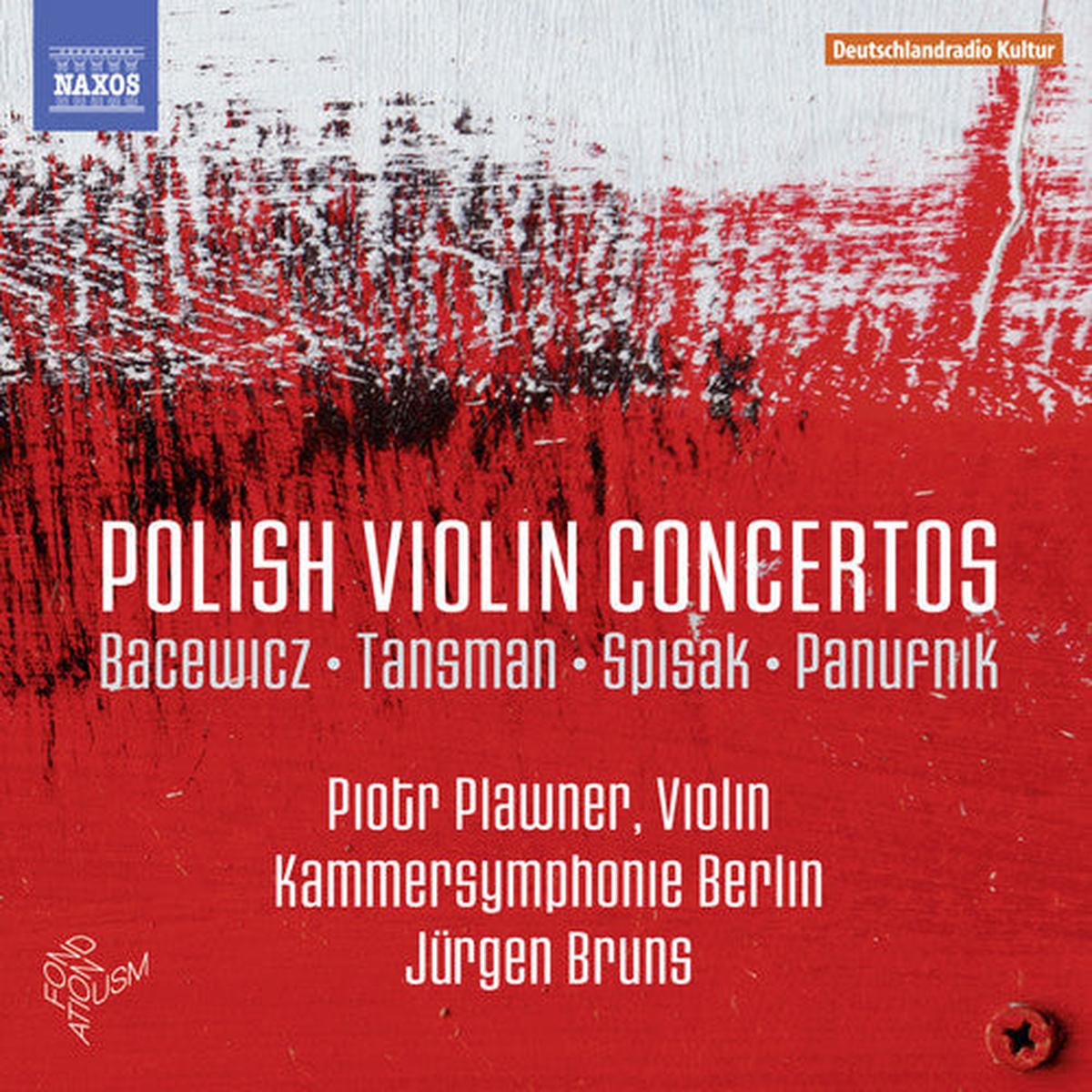 Bacewicz / Tansman / Piotr Plawner- Polish Violin Concertos (CD)