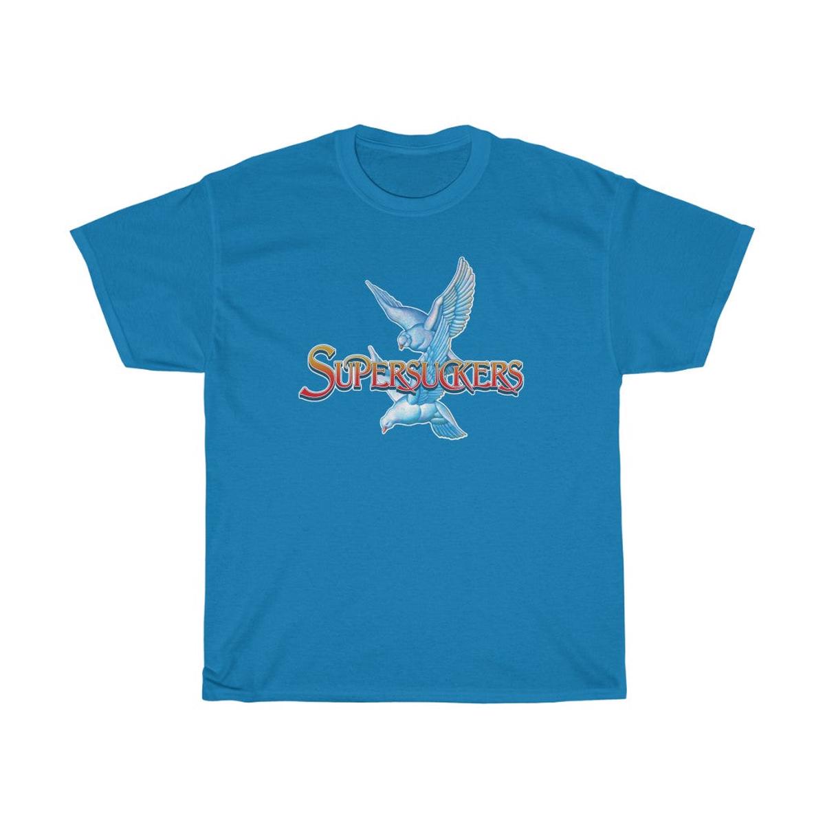 - THE FUCKING DOVES T-SHIRT - Sapphire | 3XL